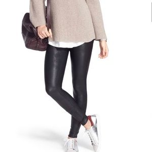 SPANX Faux leather leggings BNWT